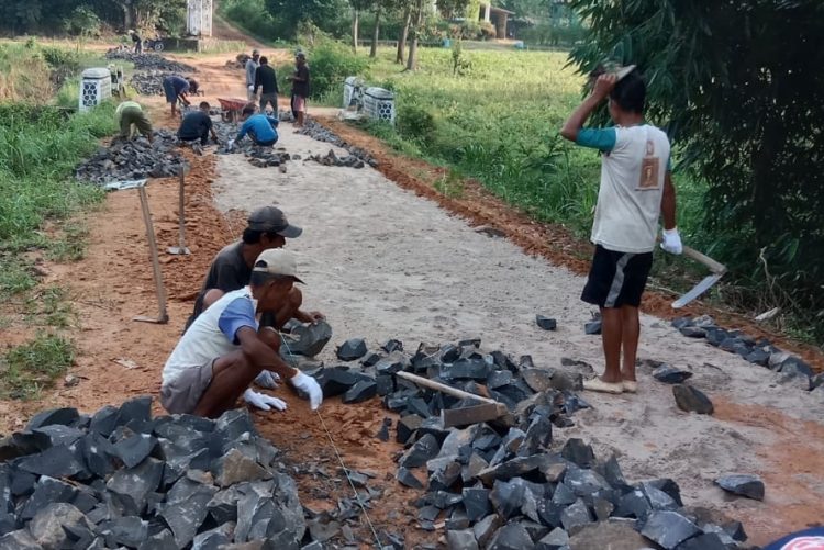 Realisasi DD TA. 2024 Tiyuh Indraloka Mukti untuk Pembangunan dan Peningkatan Kesejahteraan