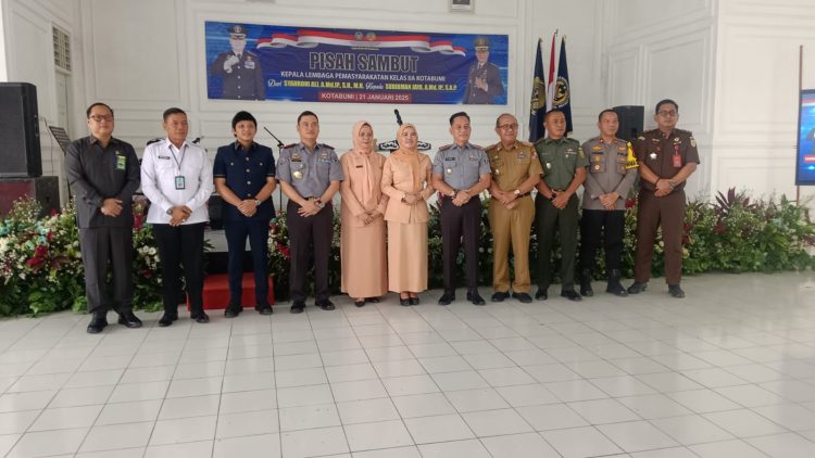 Lapas Kelas IIA Kotabumi Gelar Pisah Sambut Kalapas