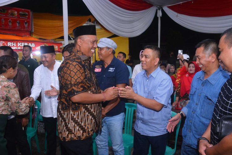 Wabup Lampung Tengah Tutup Acara Titik Kumpul Festival Kuliner
