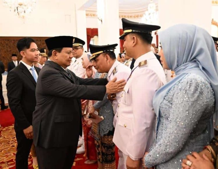 Bambang Iman dan M. Rafieq Adi Dilantik Presiden Prabowo Lantik Sebagai Walikota dan Wakil Walikota Metro