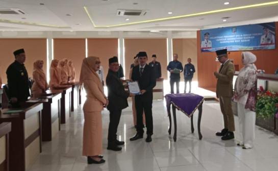 Pemkab Waykanan Gelar Sertijab Sekda Waykanan
