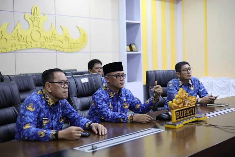 Bupati Lampung Tengah Ikuti Rakor Penyelenggaraan Pemerintah Daerah