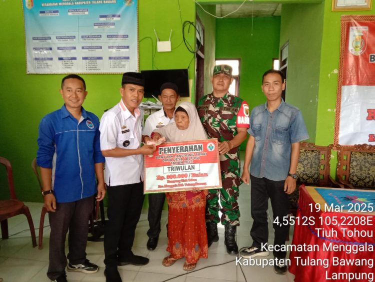 Pemerintah Kampung Tiyuh Toho Menggala Sakurk BLT-DD