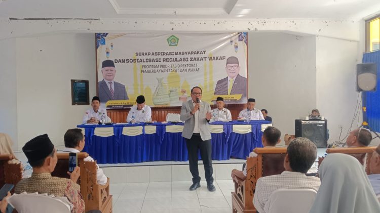 Aprozi Alam Serap Aspirasi Masyarakat dan Salurkan KIP-KIS Di Lampung Utara