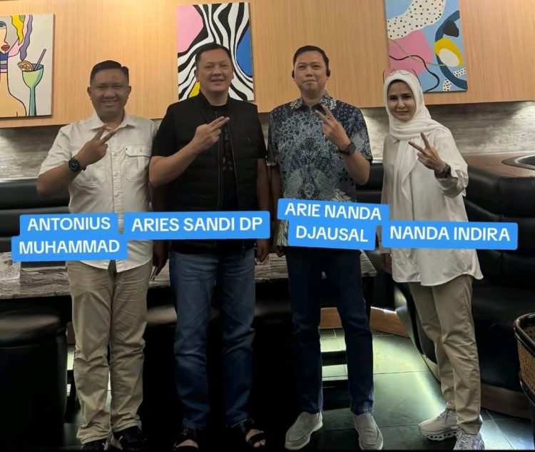 Aries Sandi dan Arie Nanda Djausal Dukung Penuh Nanda-Antonius