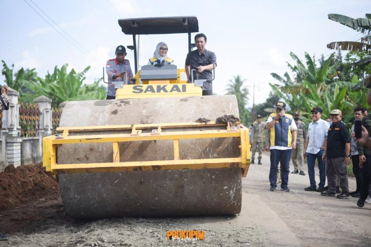 Groundbreaking Ruas Jalan Gedong Tataan – Kedondong Diharapkan Berikan Multiplier Effect Positif di Pesawaran