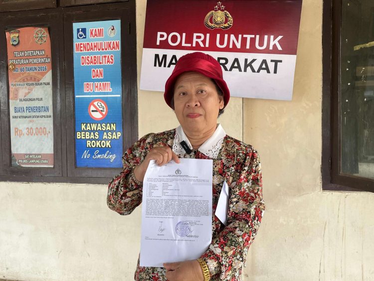 Anggota DPRD Lampung Utara Laporkan Kasubag Humas dan Protokol DPRD ke Polisi