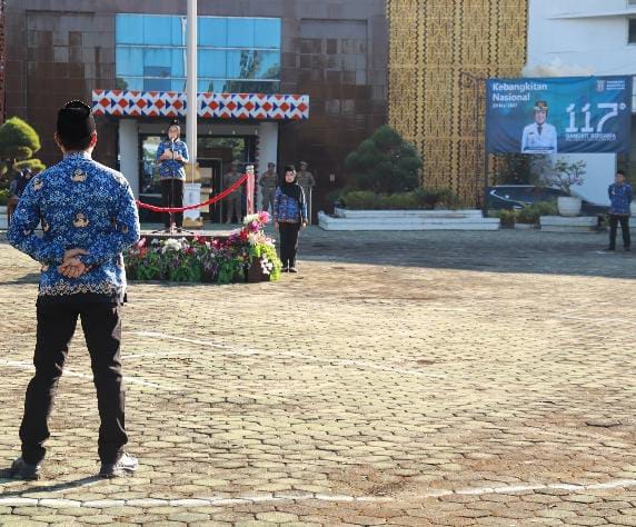 Pemerintah Kabupaten Way Kanan Laksanakan Upacara Peringatan Hari Kebangkitan Nasional Ke-117