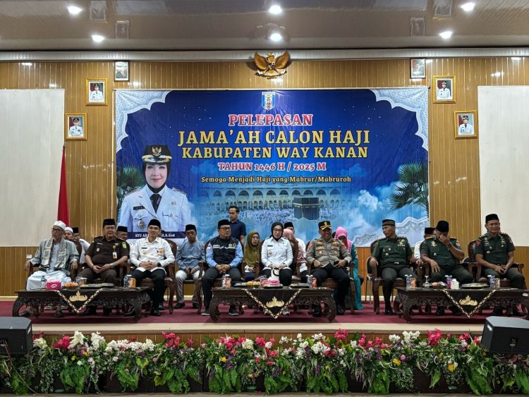 Penuh Haru dan Khidmat, Pelepasan Jamaah Haji Way Kanan Tahun 2025 Digelar di GSG