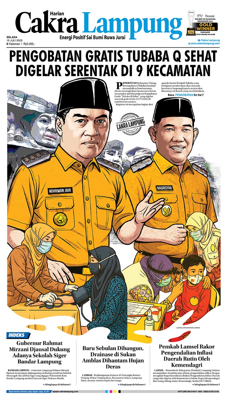 Pengobatan Gratis Tubaba Q Sehat Digelar Serentak di 9 Kecamatan