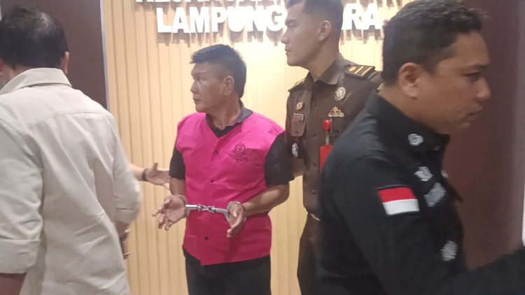 Korupsi DD Ratusan Juta Kejari Lampung Utara Tahan Mantan Kades Sekipi