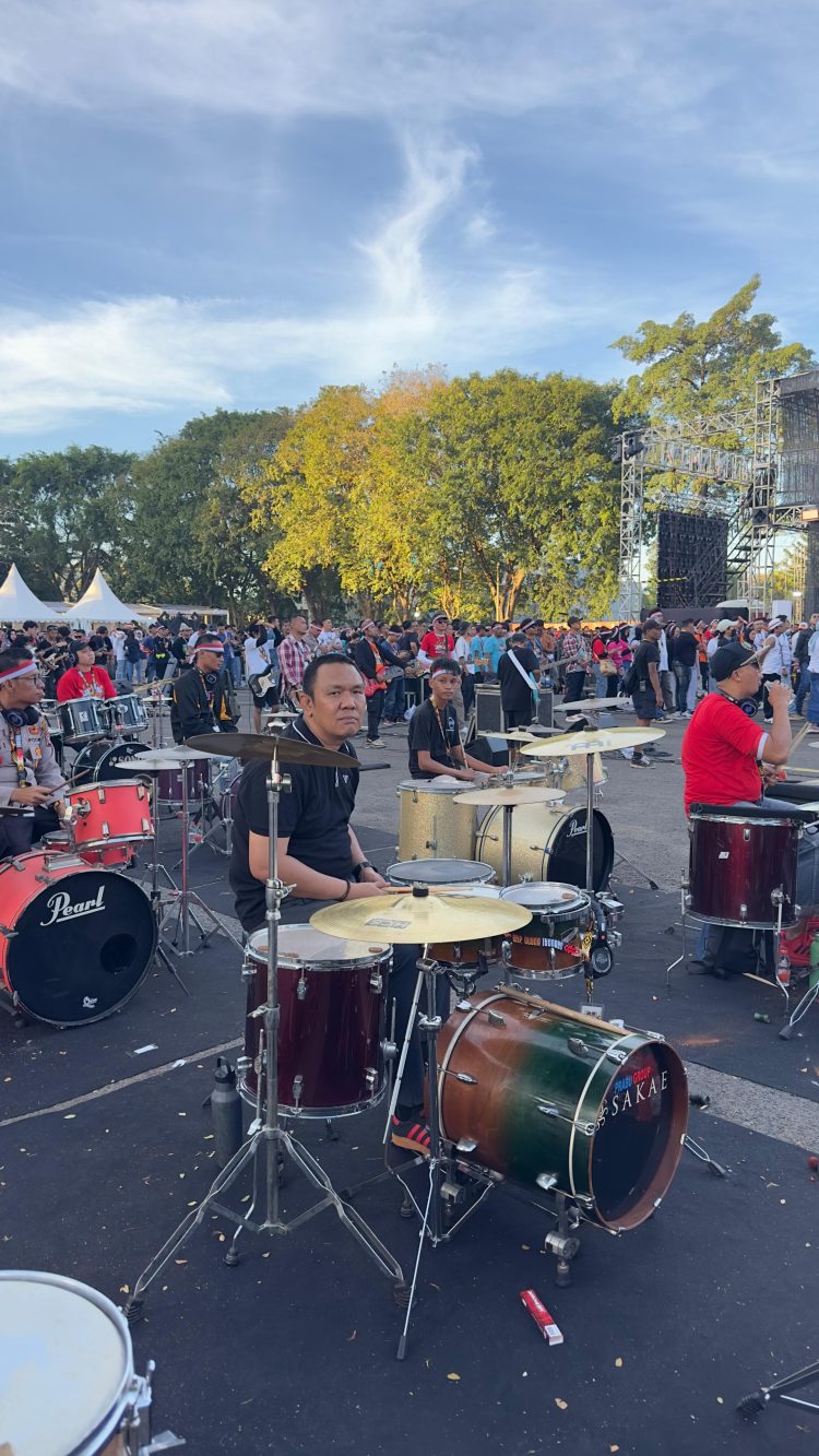 Bersama 1.308 Musisi Lampung, Direktur Prabu Group Ikuti Grandjam 2025