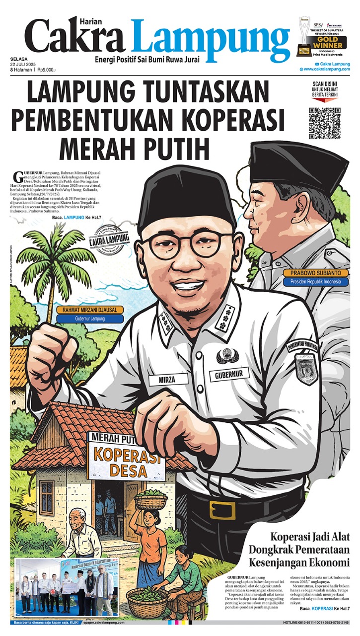 Lampung Rampungkan Pembentukan Koperasi Desa/Kelurahan Merah Putih