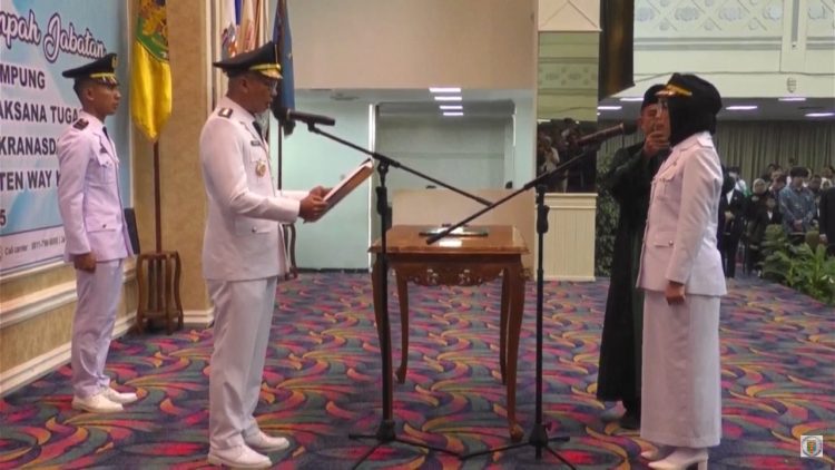 Resmi Ayu Asalasiyah jabat Bupati Way kanan 2025-2030