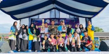 Kecamatan Blambangan Umpu Meraih Juara Umum pada Ajang Talenta O2SN, FLS3N dan Pentas PAI Jenjang SD, Tingkat Kabupaten Way Kanan