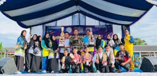 Kecamatan Blambangan Umpu Meraih Juara Umum pada Ajang Talenta O2SN, FLS3N dan Pentas PAI Jenjang SD, Tingkat Kabupaten Way Kanan