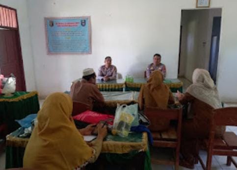 Satbinmas Polres Way Kanan Lakukan Sambang Antisipasi Ganguan Kamtibmas