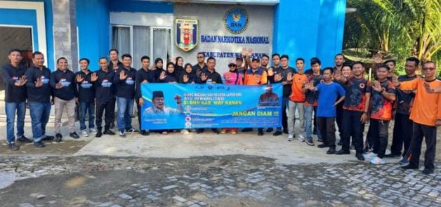 BNNK Way Kanan Gelar Acara Senam Sehat Bersama dengan Pemkab Waykanan