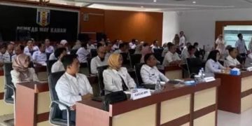 Bupati Waykanan Rakor Dengan KPK