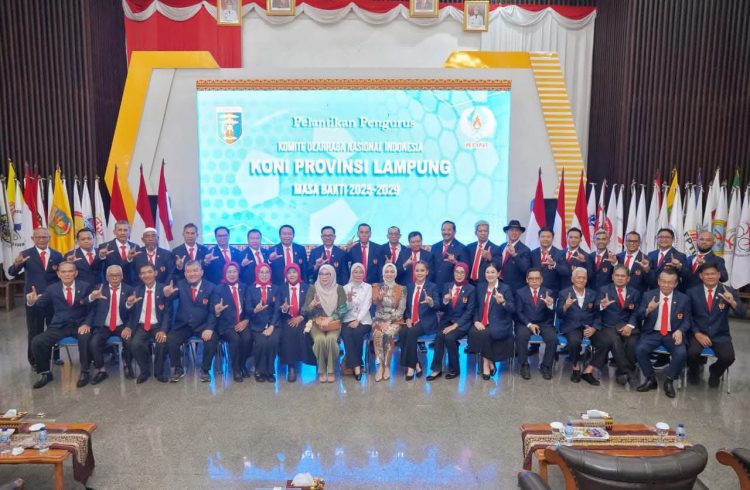 Gubernur Dorong Peran Aktif KONI Pada Pembangunan Bidang Olahraga