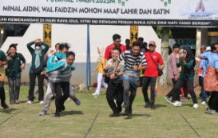 Seluruh OPD Di Lampung Utara Ikuti Lomba Meriahkan HUT RI Ke- 80