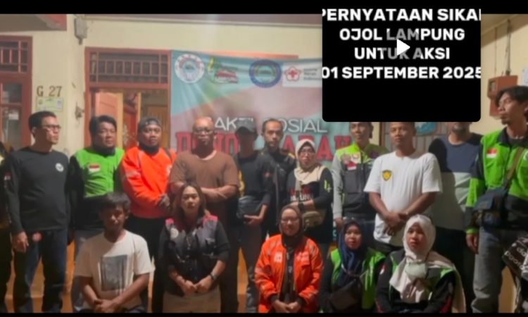 Komunitas OJOL Lampung Nyatakan Sikap Tidak Ikut Demo 1 September
