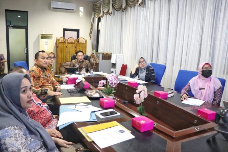 Pemprov Lampung Rakor Evaluasi Dan Penguatan Sistem Pelaporan Penyelenggaraan Pemerintahan Daerah