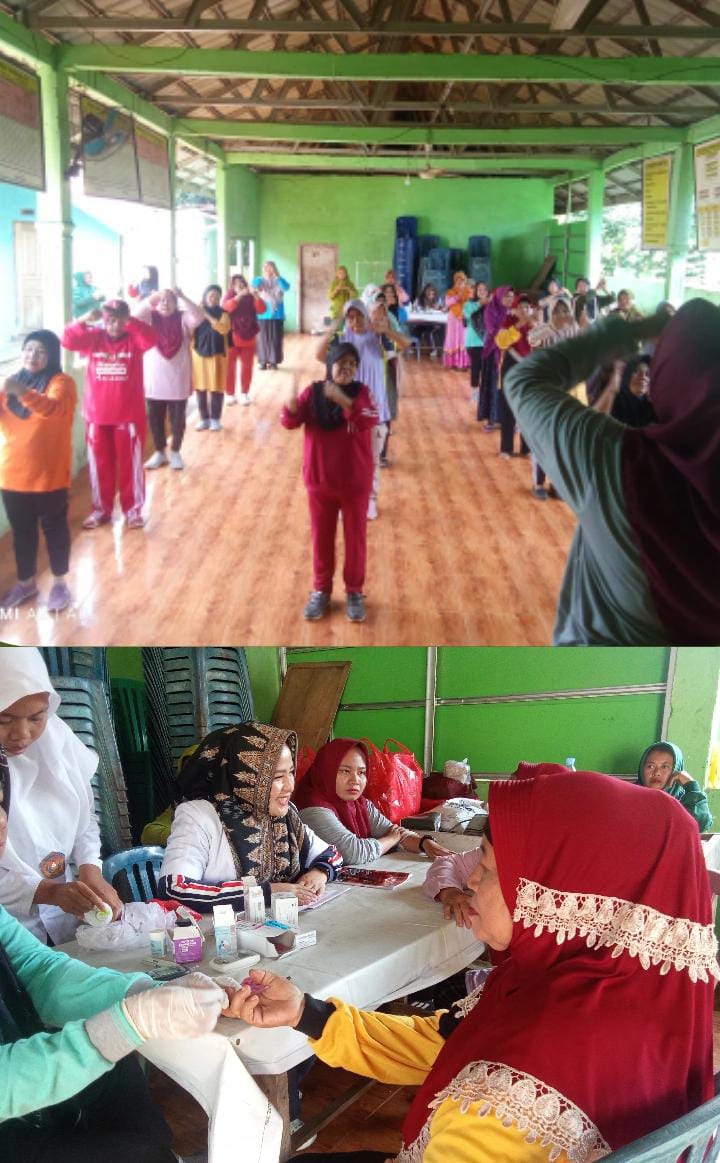 UPTD Puskesmas Kotabumi Udik Senam Prolanis, Wujudkan Lansia Sehat