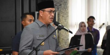 Bupati Novriwan Jaya Lantik 13 Pejabat Pimpinan Tinggi Pratama Tubaba