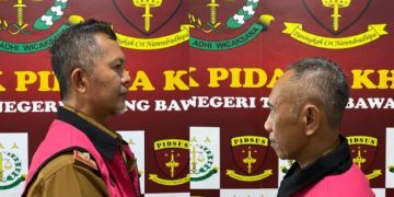 Kejari Tulang Bawang Barat Tahan Dua Tersangka Korupsi Dinas Lingkungan Hidup