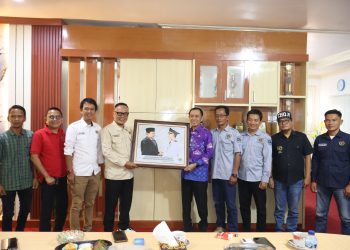 Wakil Bupati Lampura Audiensi Bersama Pengurus PWI