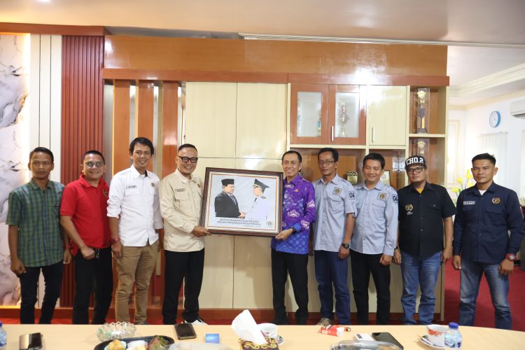 Wakil Bupati Lampura Audiensi Bersama Pengurus PWI