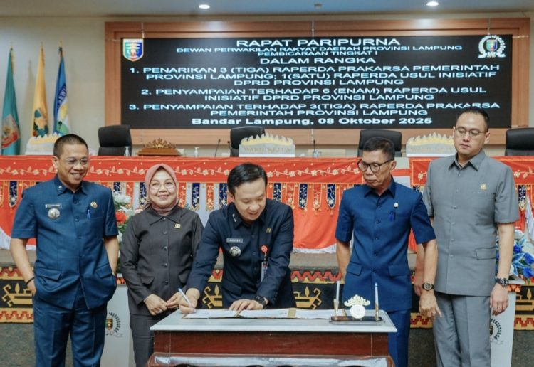 Pemprov Lampung Usulkan Tiga Raperda Baru Termasuk Perubahan Status BUMD