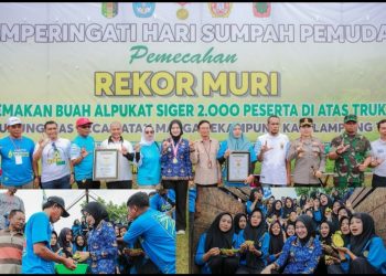 Pecahkan Rekor MURI, Wagub Jihan Angkat Pamor Alpukat Siger Ke Dunia