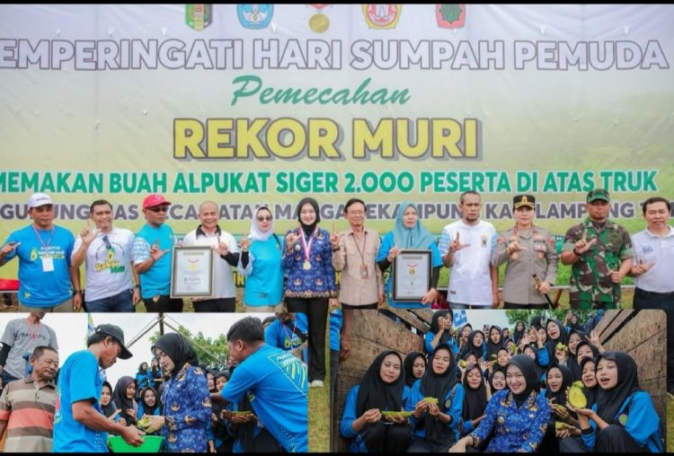 Pecahkan Rekor MURI, Wagub Jihan Angkat Pamor Alpukat Siger Ke Dunia