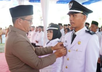 Bupati Tubaba Novriwan Jaya Resmi Melantik Afrika Kepalo Tiyuh Kartasari