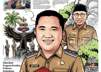 Sukseskan Program Presiden Prabowo, Wabup Antonius Resmikan Koperasi Merah Putih