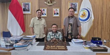 Gagas Pembangunan Kampung Nelayan Di Pesawaran, Wabup Antonius “Jemput Bola” Ke Kementerian
