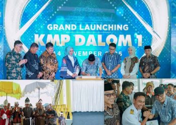 KMP Dalom 1 Resmi Beroperasi, Lampung Perkuat Konektivitas Sumatra –Jawa