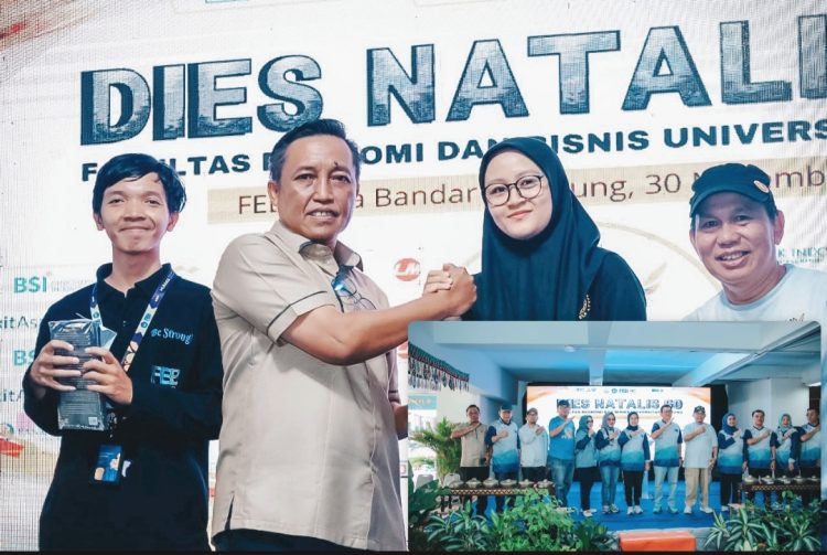 Dies Natalis 60 Tahun, FEB Unila Dorong Peran Alumni Majukan Pendidikan dan Ekonomi Lampung
