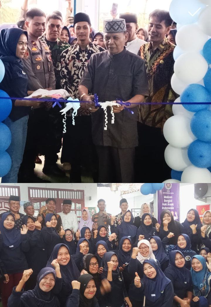 Sah ! Dapur SPPG Hafish Berkah Jaya Resmi Dibuka