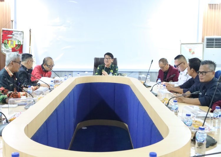 Bupati Dan PWI Lampura Gelar Rapat Koordinasi