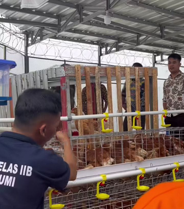 Rutan Kelas II B Kotabumi Galakan Program Swasembada Pangan Nasional