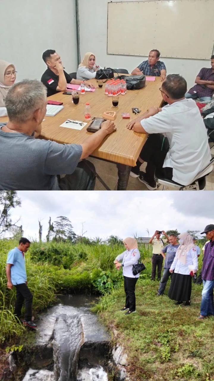 Warga Resah ! Limbah Pabrik Di Bunga Mayang Cemari Sungai