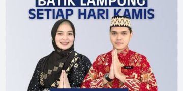 Kamis Beradat, Gunakan Pakaian Khas Lampung Dan Berbahasa Lampung