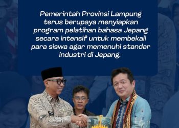 Kerja di Jepang Terbuka Lebar, Pemprov Lampung Siapkan Generasi Muda Terbaik