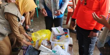 Respon Cepat, Puskesmas Kotabumi Udik Buka Posko Kesehatan Di Lokasi Banjir