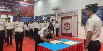 Untuk Perkuat Komitment Intregitas Lapas Kalianda Tandatangani Komintment Bersama Pembangunan Zona Intregitas