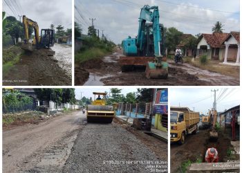 Instruksi Gubernur Agar Mobilitas Warga Lancar Dan Nyaman Sambut Ramadhan, Dinas BMBK Tutup Jalan Berlubang