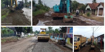 Instruksi Gubernur Agar Mobilitas Warga Lancar Dan Nyaman Sambut Ramadhan, Dinas BMBK Tutup Jalan Berlubang